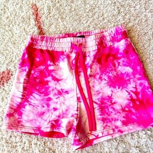 Carbon38 Pink tie dye shorts!